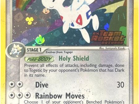 Togetic (14 109) (Stamped) [EX: Team Rocket Returns] Fashion