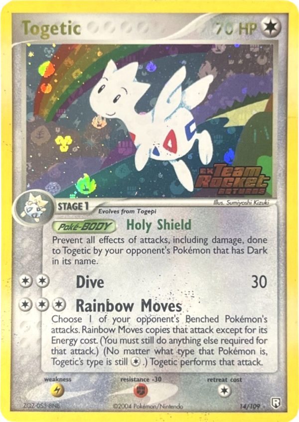 Togetic (14 109) (Stamped) [EX: Team Rocket Returns] Fashion