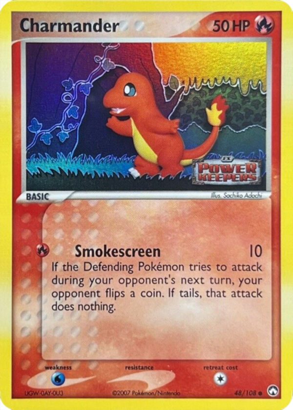 Charmander (48 108) (Stamped) [EX: Power Keepers] Hot on Sale