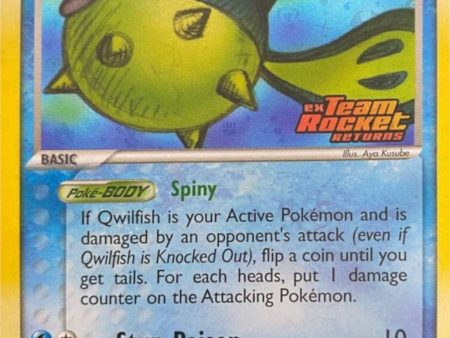 Qwilfish (27 109) (Stamped) [EX: Team Rocket Returns] Sale