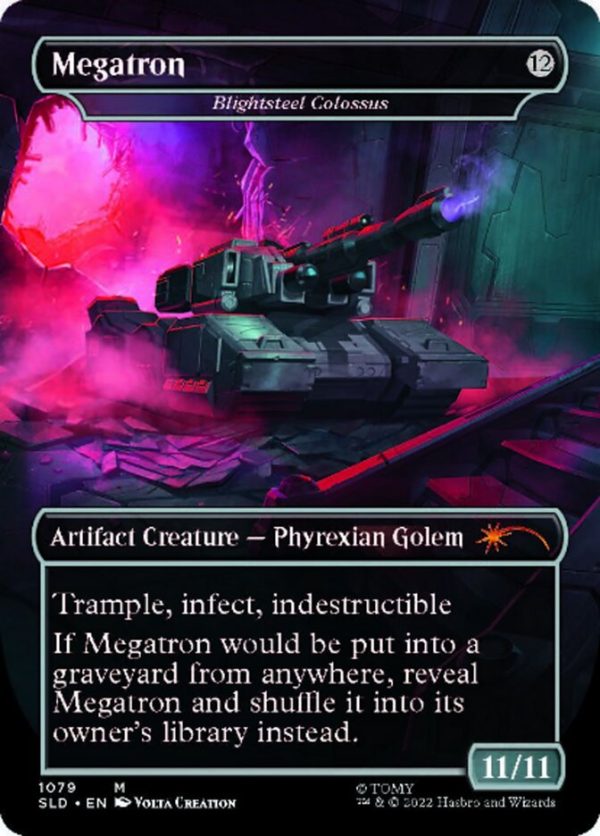 Blightsteel Colossus - Megatron (Borderless) [Secret Lair Drop Series] Cheap