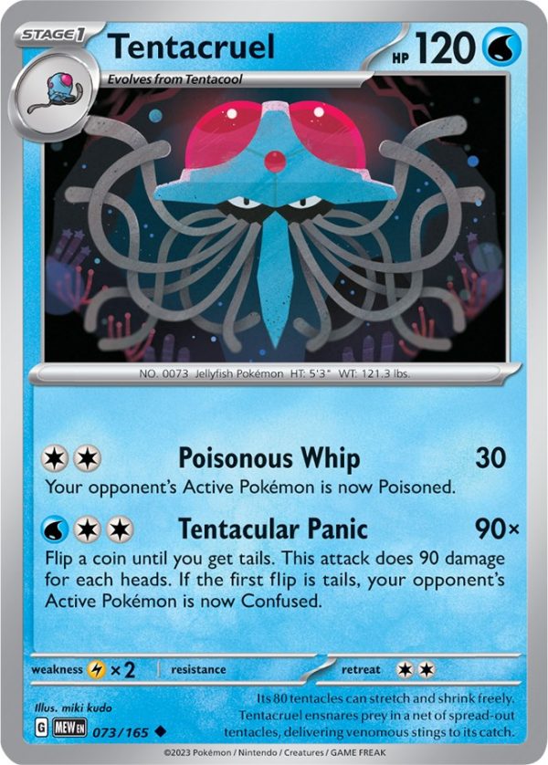 Tentacruel (073 165) [Scarlet & Violet: 151] Online Hot Sale