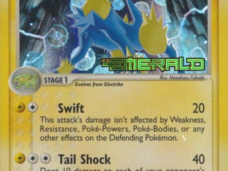 Manectric (7 106) (Stamped) [EX: Emerald] Sale