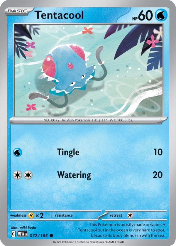 Tentacool (072 165) [Scarlet & Violet: 151] For Cheap