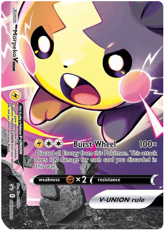 Morpeko V-Union (SWSH289) [Sword & Shield: Black Star Promos] For Cheap